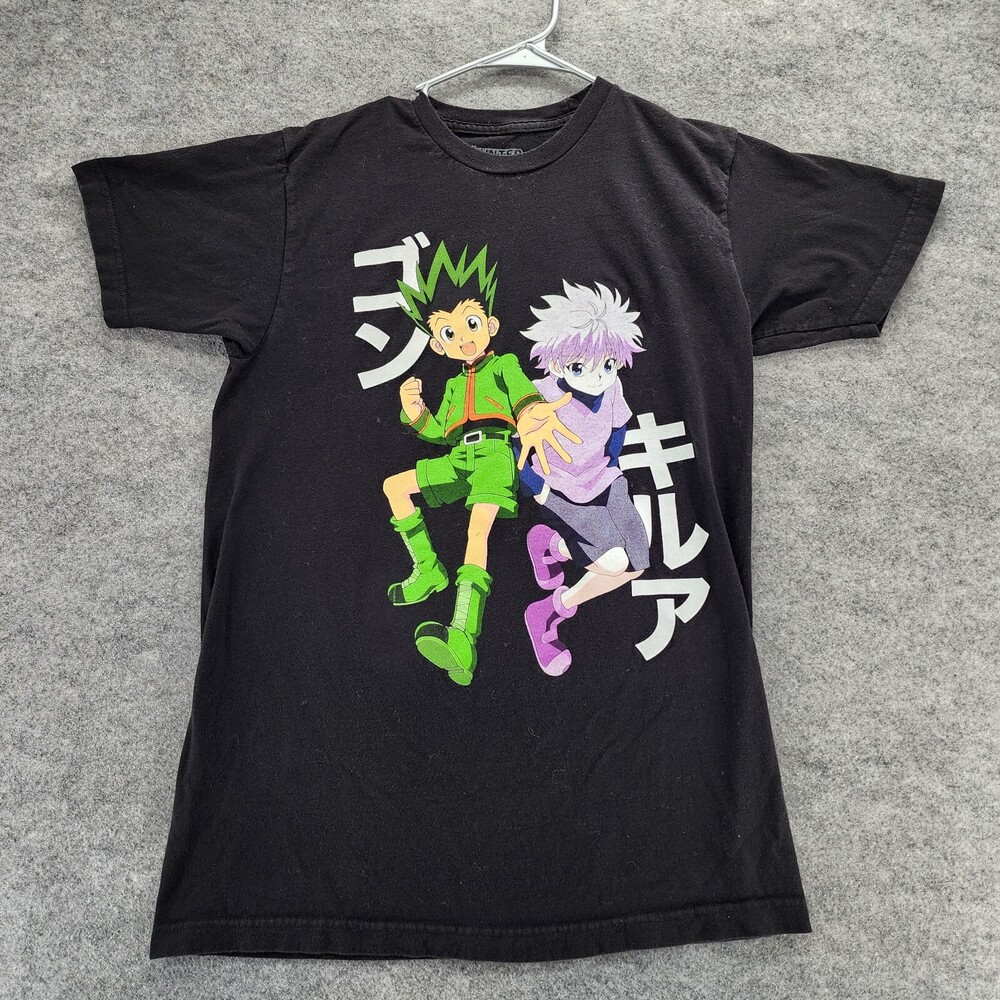 Hunter x Hunter Shirt Mens Medium Short Sleeve Black Anime
